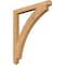 Ekena Millwork Thorton Arts & Crafts Smooth Bracket, Western Red Cedar, 3 1/2"W x 38"D x 44"H BKT04X38X44THR03SWR - alternate 1